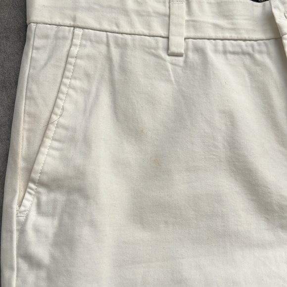 Banana Republic | White Aiden Chino Pants | 100% Cotton | Size 34W x 32 L | - Picture 8 of 11